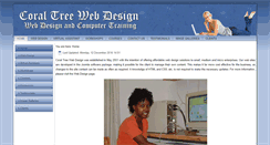 Desktop Screenshot of coraltreewebdesign.com